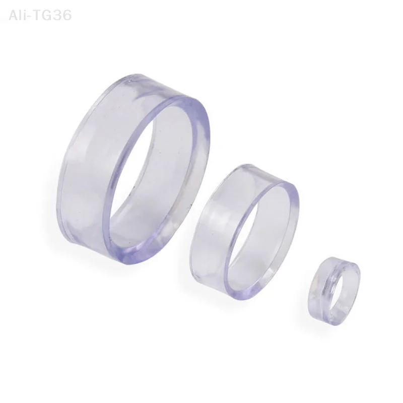 Présentoirs en acrylique Transparent pour boules de cristal, 10 pièces, supports de sphère de pierres précieuses en verre de Quartz, Supports de socle de Base, accessoires