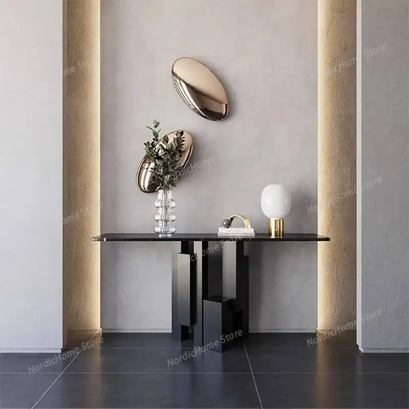 

Console Minimalist Entrance Modern Table Living Hall Room Trendy Design Console Table Nordic Premium Woonkamer Tafel Furniture