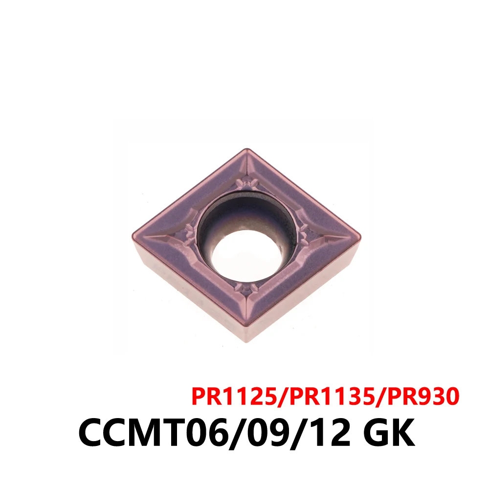 Original CCMT060202GK CCMT060204 GK CCMT09T304GK CCMT120404GK PR1125 PR1535 Carbide Inserts CCMT060202 CCMT09T304 CCMT 0602 Tool