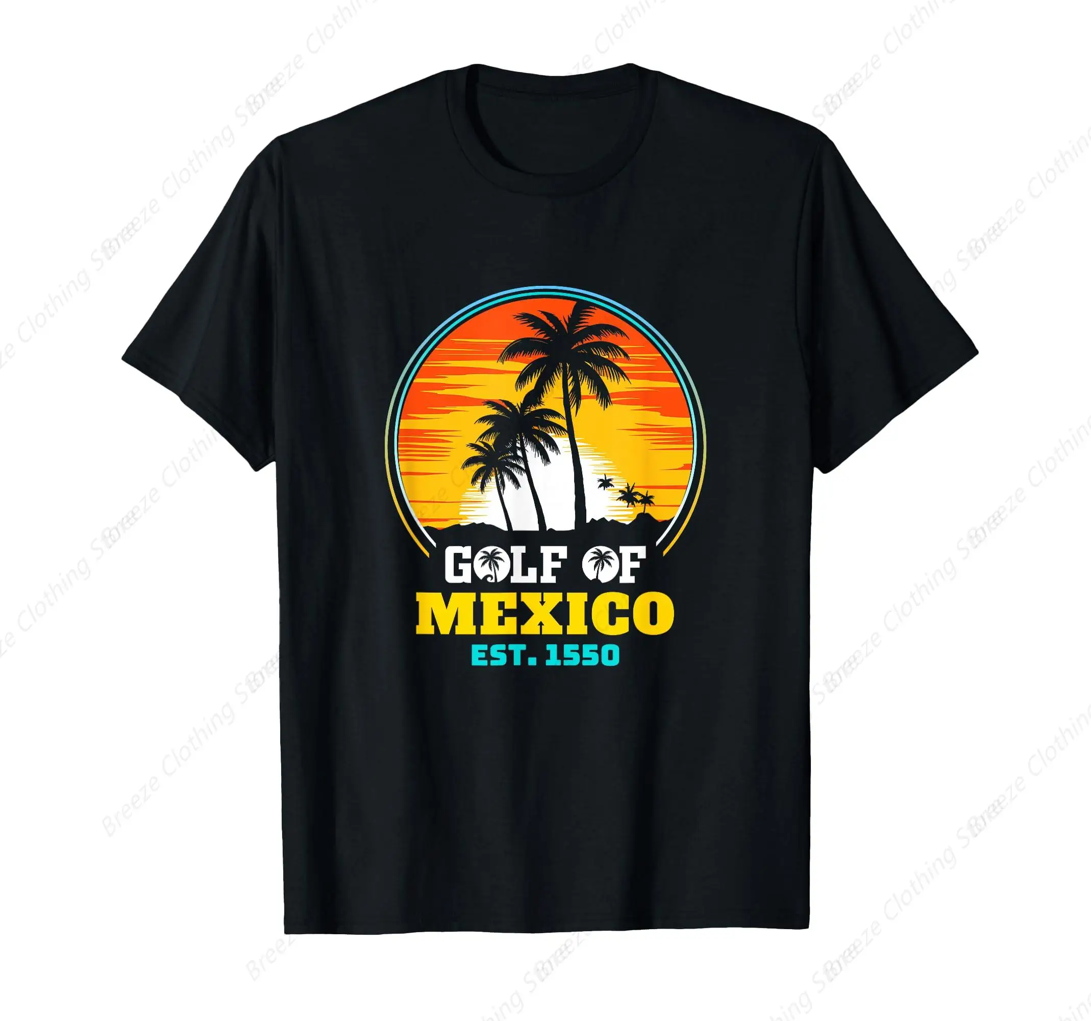 

Gulf of Mexico Forever Retro Vintage Beach Mens Women T-Shirt