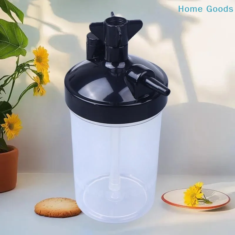 preferredOxygen Concentrator Humidifier Bubbler Bottle Humidity For Oxygen Concentrator With Tubing Connector Elbowproduct