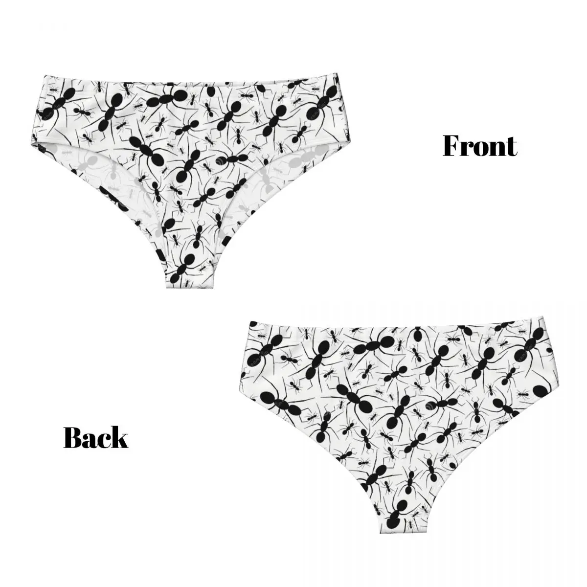 مخصص سراويل قصيرة النمل الفتوة للنساء تنفس تمتد الأفلام الرسوم المتحركة الأمريكية الملابس الداخلية