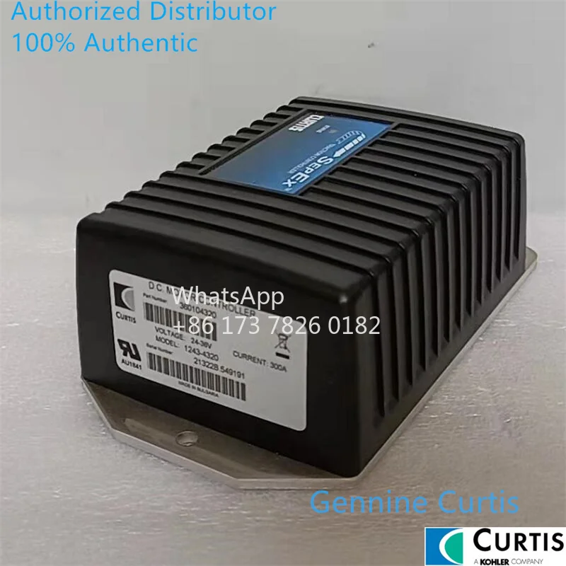 Genuine Curtis Controller 1243 1243-4320 24V 36V 300A DC Motor Speed Controller 24 36 Volt 300 Amp Golf Cart Pallet Truck