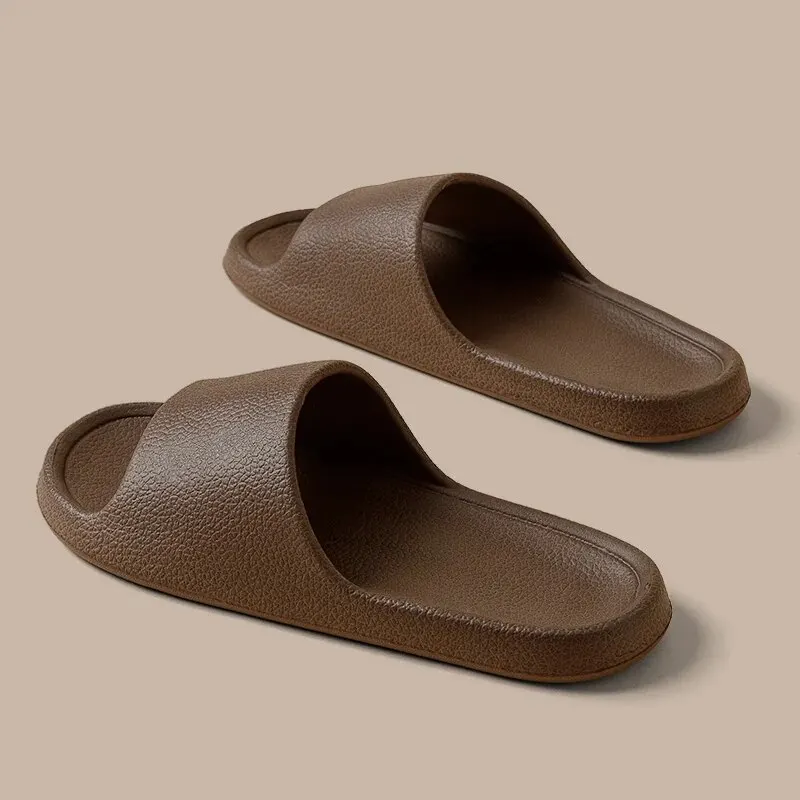 Pantofole da donna alla moda Pantofole da bagno estive piatte leggere in EVA per la casa Comfort Massaggio Coppie Scivoli da interno Scarpe da doccia