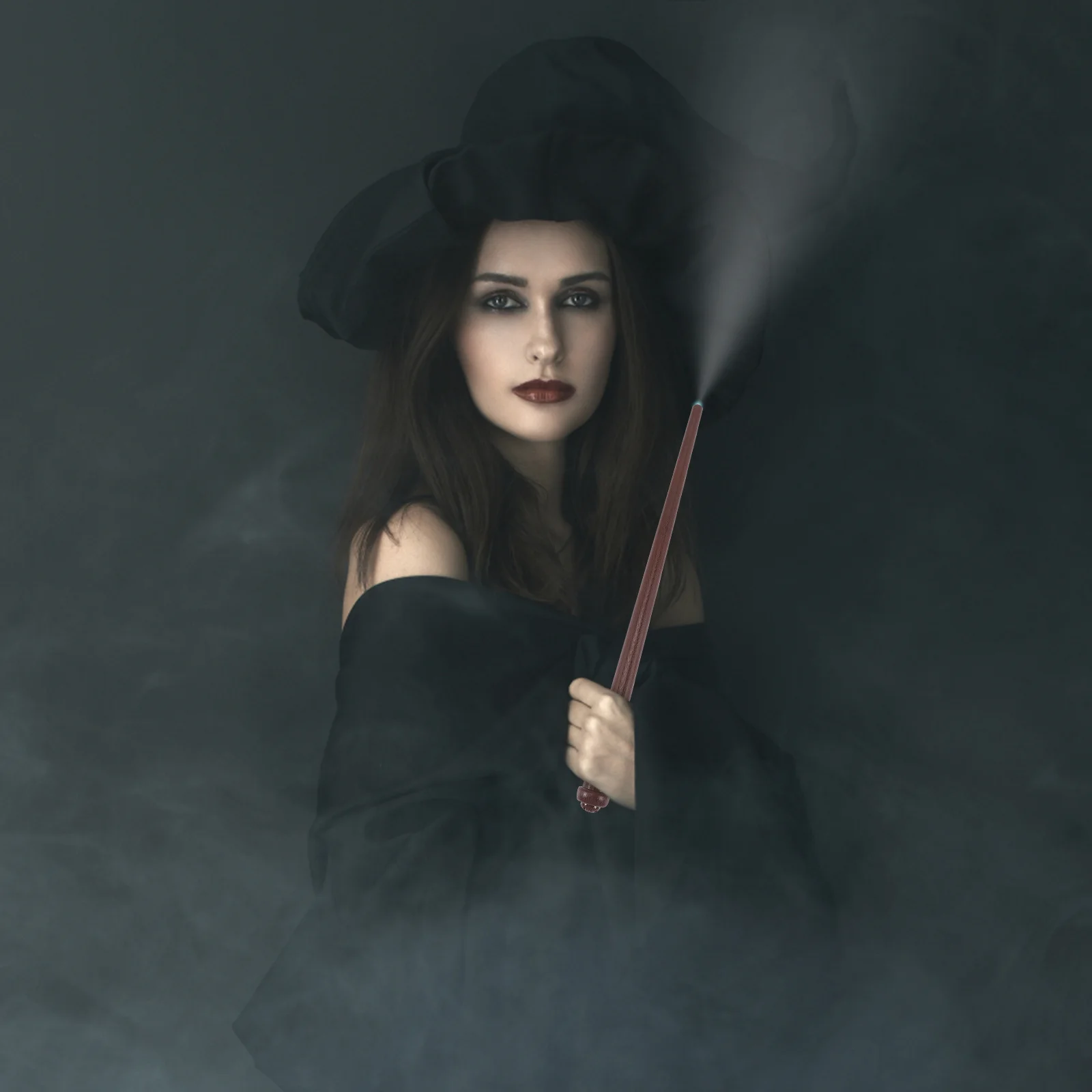 ハロウィン発光杖魔女笏コスチューム小道具パーティー用品プラスチック笏コスプレ子供ロールプレイングステージパフォーマンス