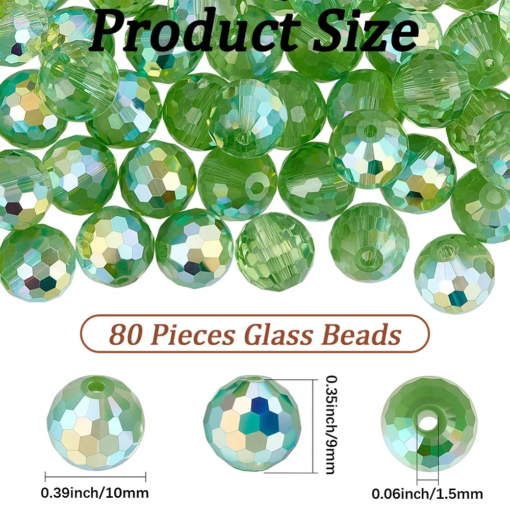 80-pecas-de-contas-de-vidro-banhadas-a-cor-ab-redondas-facetadas-verde-claro-10x9mm-furo-15mm