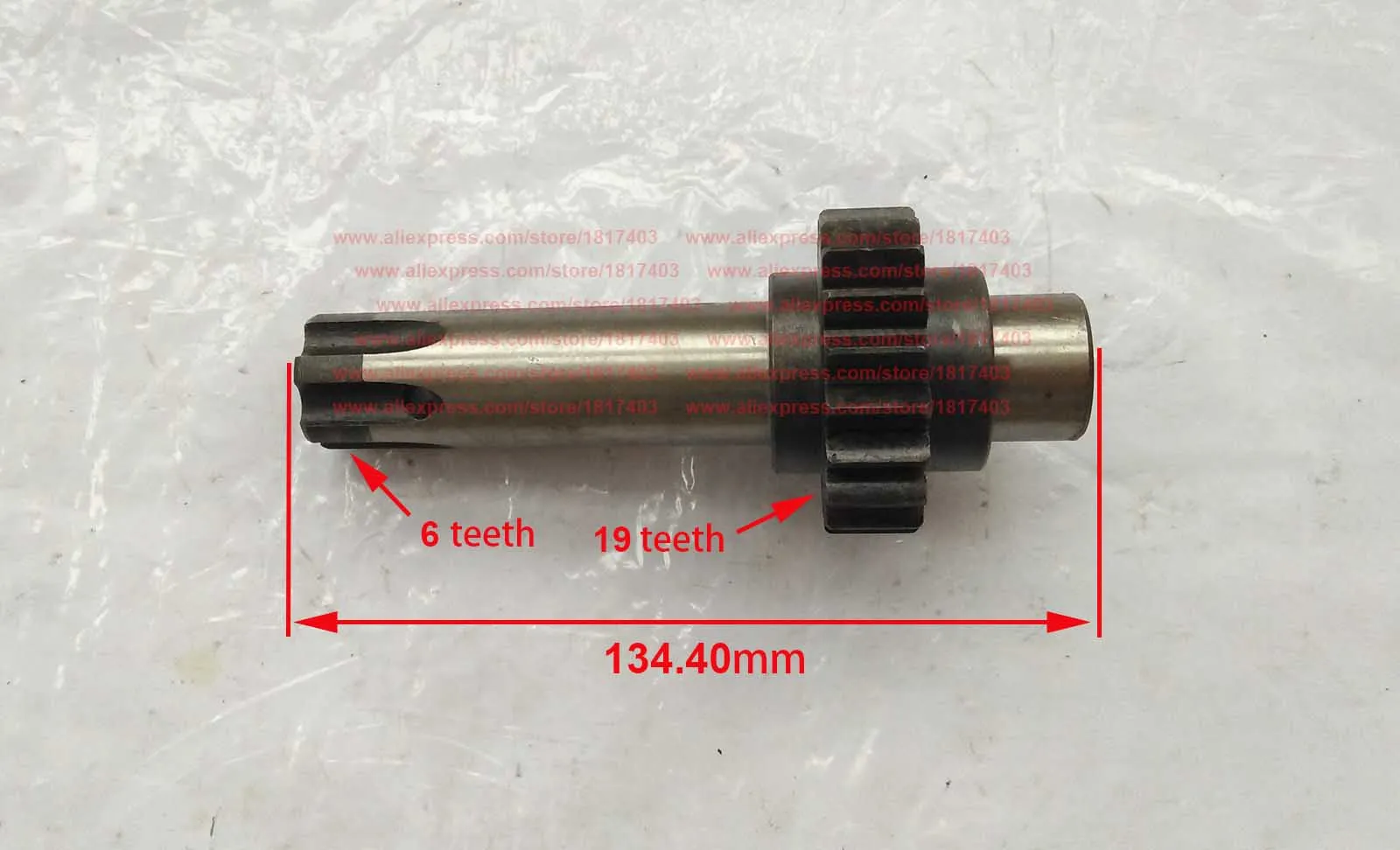 JINMA 184.42.106 Shaft , JINMA / JM 18HP - 28HP 4WD Tractor Parts , JM-184 / JM-204 / JM-254 / JM-284