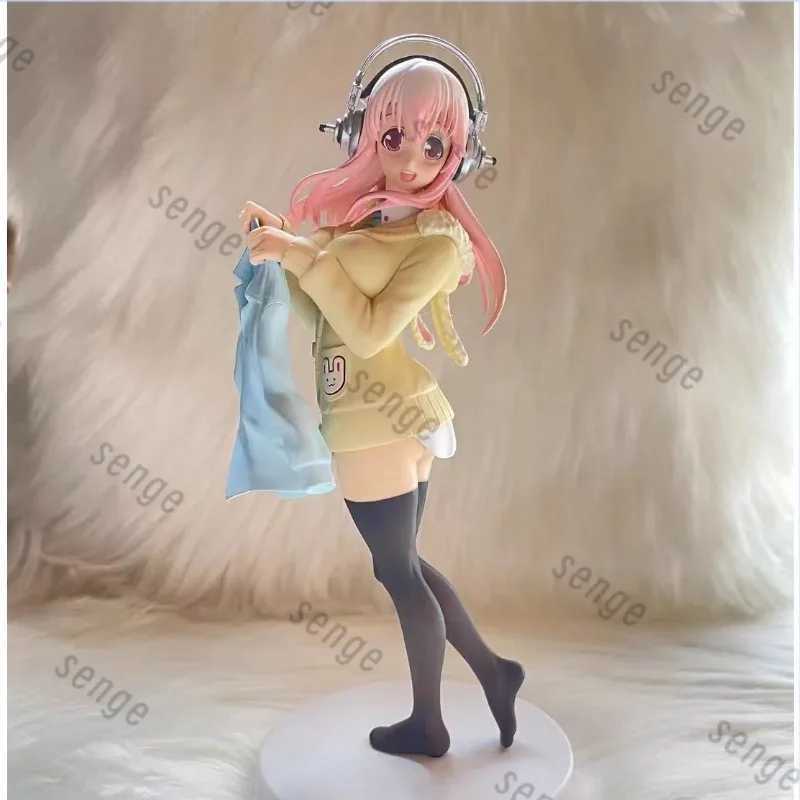 [Genuine in stock]FuRyu Super Sonico Drawing from daily life home styling pillow Ver. Standing Scenery Figure Dressing Time Gift view 2