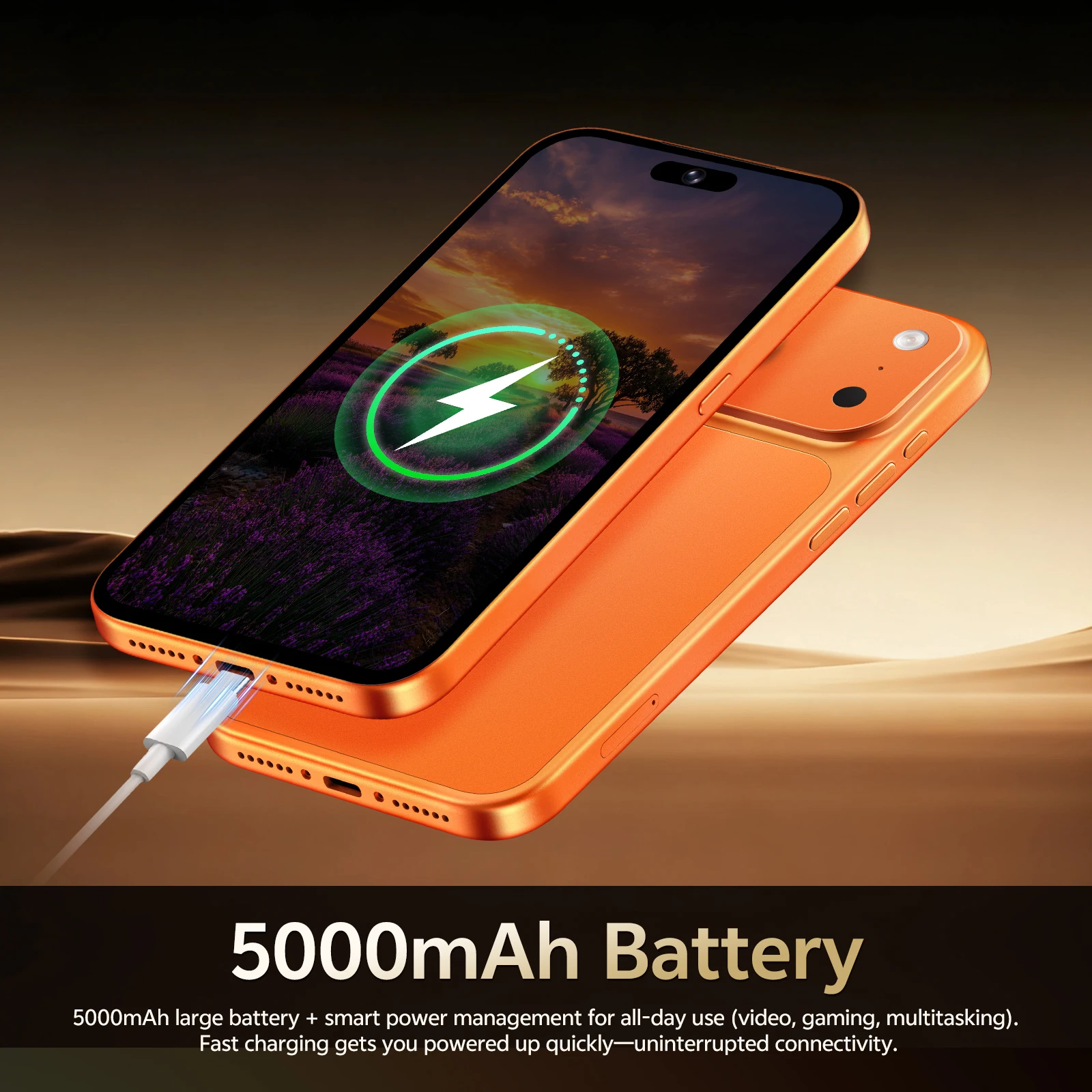 IVMI New 18Pro Max Smartphone 32GB ROM Android12.0 Wifi Dual SIM Play Store 4G Network 6.7" Fingerprin Face ID Mobile Cellphone