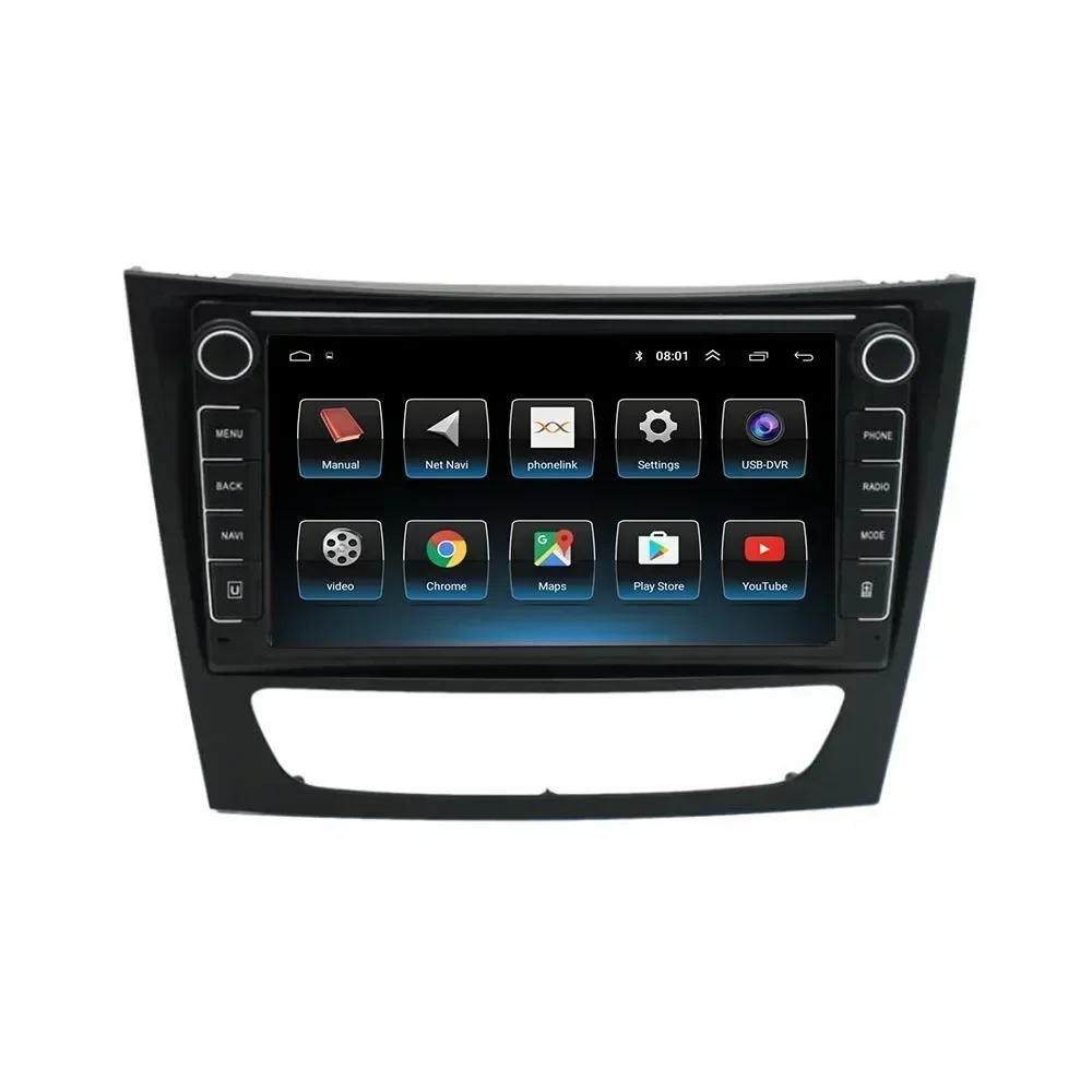 Android 13 For Mercedes Benz E-class W211 E200 E220 E300 E350 E240 E270 E280 CLS CLASS W219 Car Radio GPS Player DSP IPS DVD