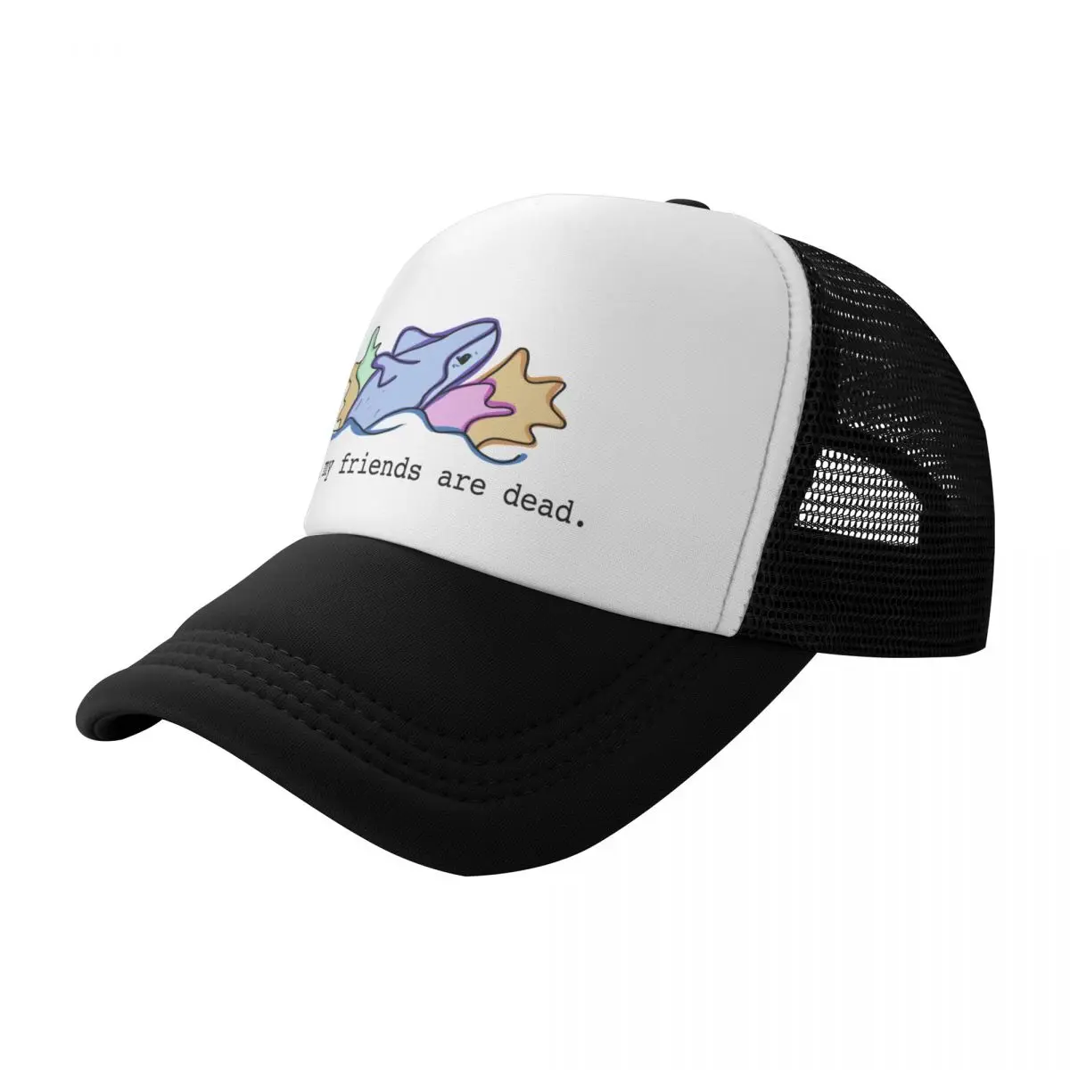 

all my friends are dead Baseball Cap Luxury man cap Streetwear hats for men Women's Golf Clothing Men's