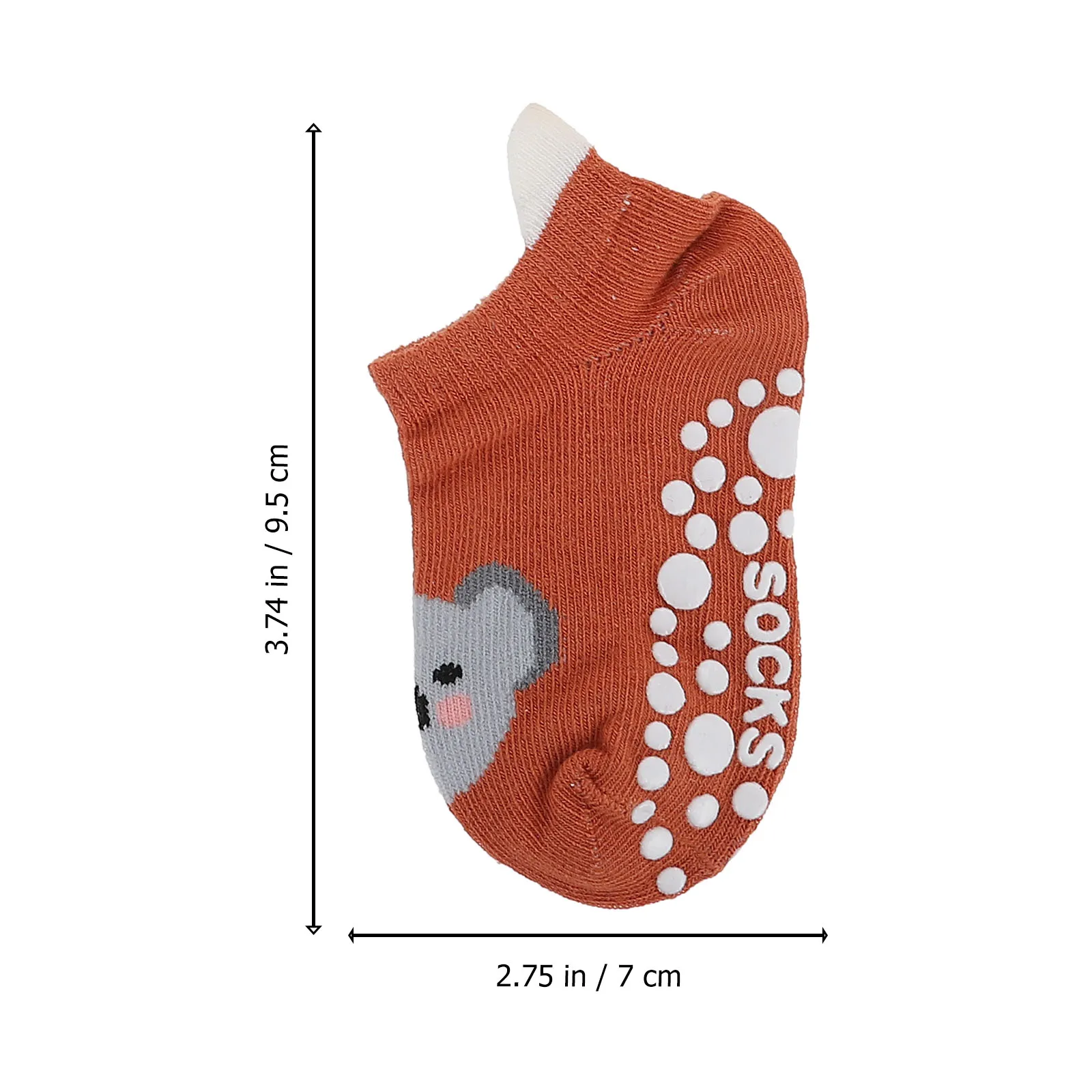 

3 Pairs Baby Socks Comfortable Non slip Infant Cotton Ankle Indoor Kids Combed Toddler Floor Boat Socks Colorful All year round