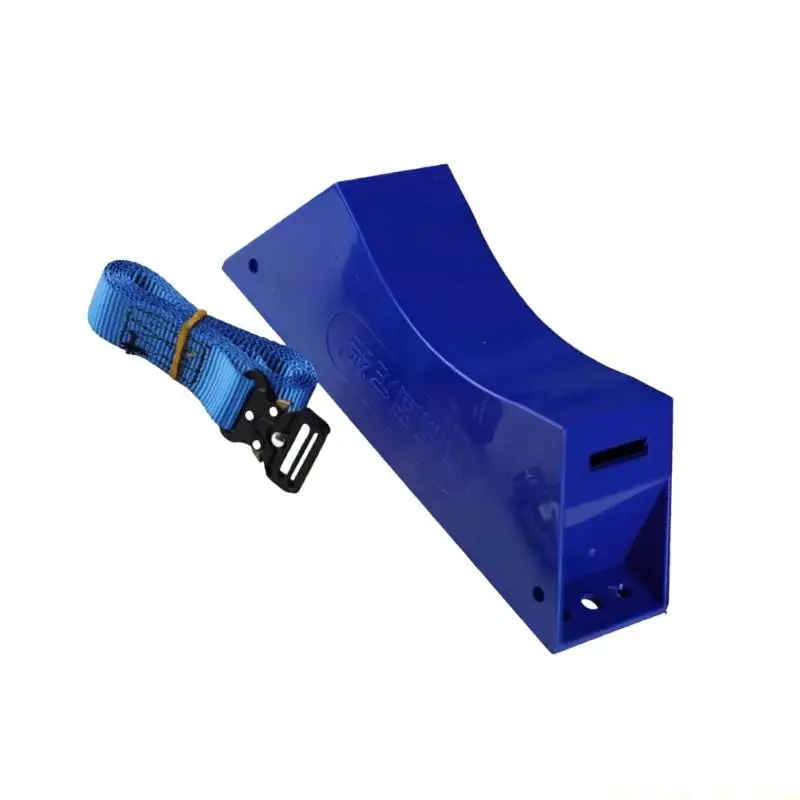 J0MA ABS Plastic Wall Mount Gas Cylinder Bracket Rack With Metal Buckle For Oxygen And Hydrogen Tanks Secure Storage Solution