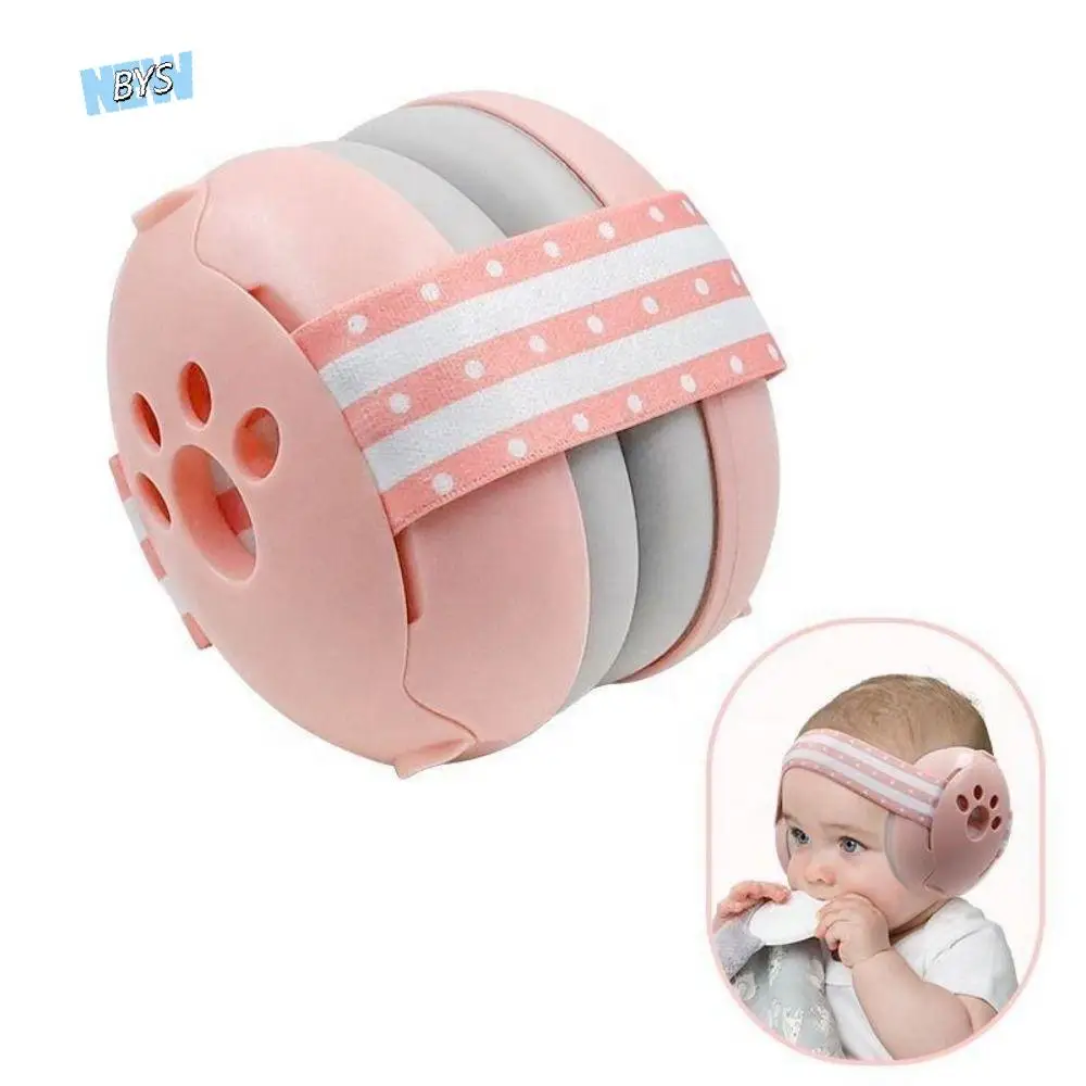 

2 in 1 Noise-Reducing Earmuffs Lightweight Durable Noise Cancelling Muffler Elastic Headband Portable