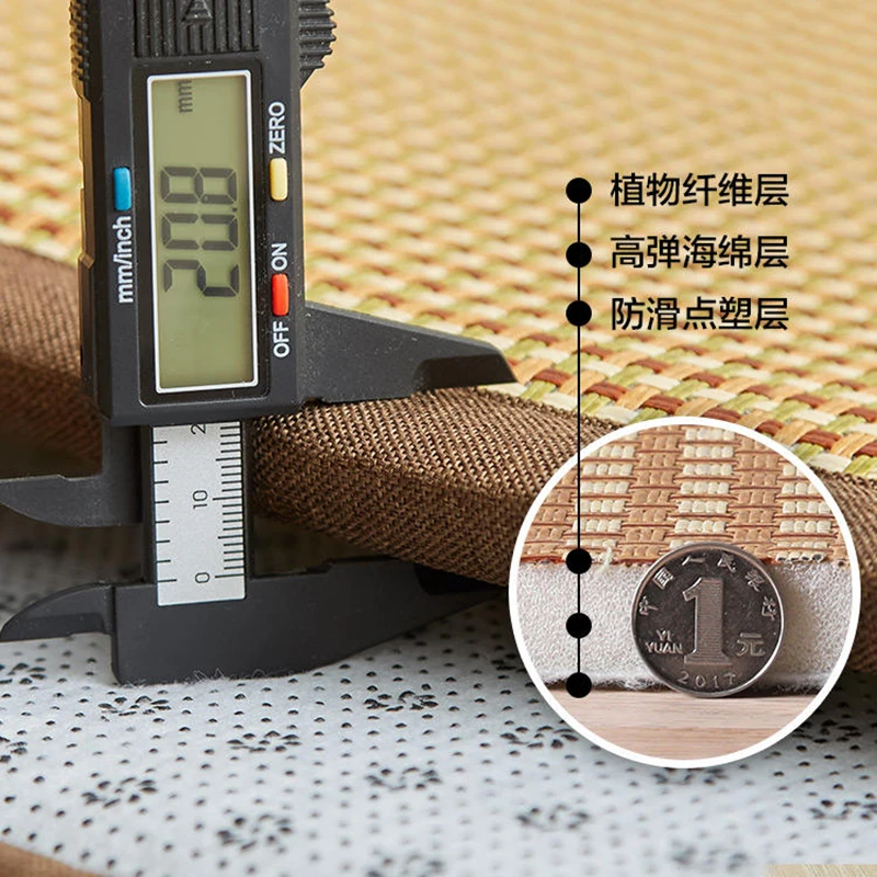 Summer floor spread sleeping mat artifact spread floor sleeping mattress household bedroom mat floor mat tatami bed mats