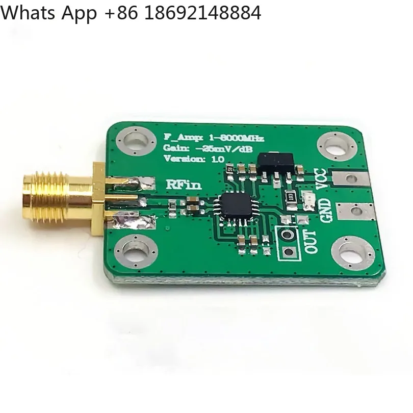 AD8318 RF Logarithmic Detector 70dB RSSI Measurement, Power Meter (1-8000M Hz)
