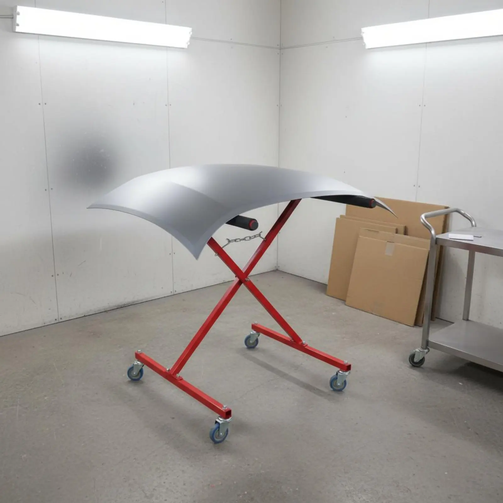 

Регулируемая подставка для покраски бамперов, многофункциональная конструкция, подставка для покраски автомобильных рам, стойка для ремонта автомобильных дверей, с поворотными на 360 градусов колесиками