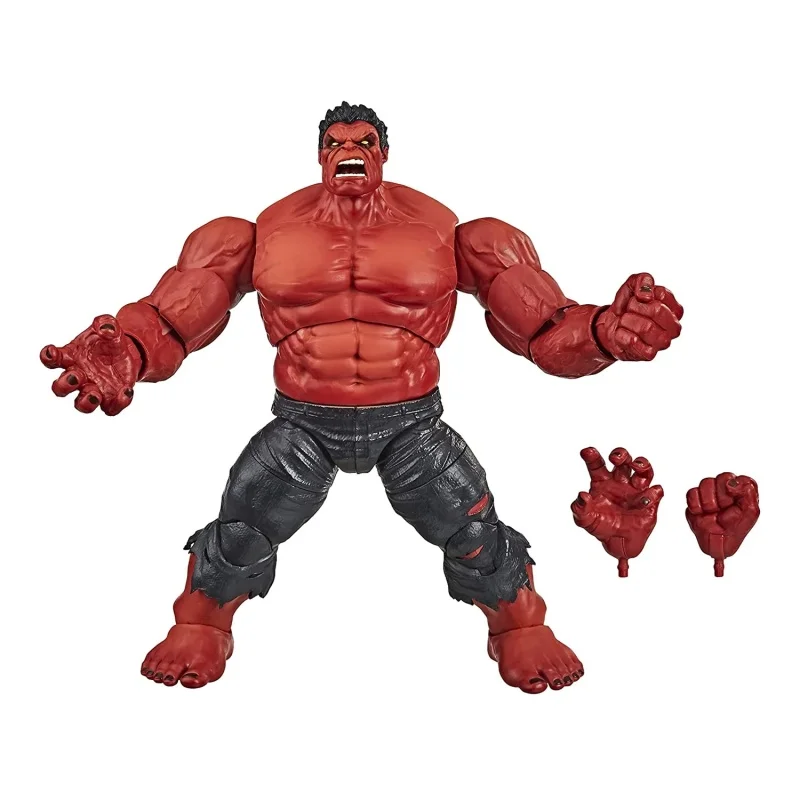 Genuine Marvel Legends 8-Inches Non-Ko Red Hulk Deluxe Limited Action Figure Collection Decorative Ornament Model Toy Boy Gift
