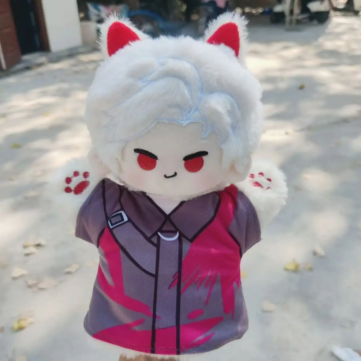 

Anime Love and Deepspace Zayne Rafayel Sylus Xavier Cosplay Plush Doll Cartoon Hand Puppet Cute Toys Funny Plushie Xmas Gift