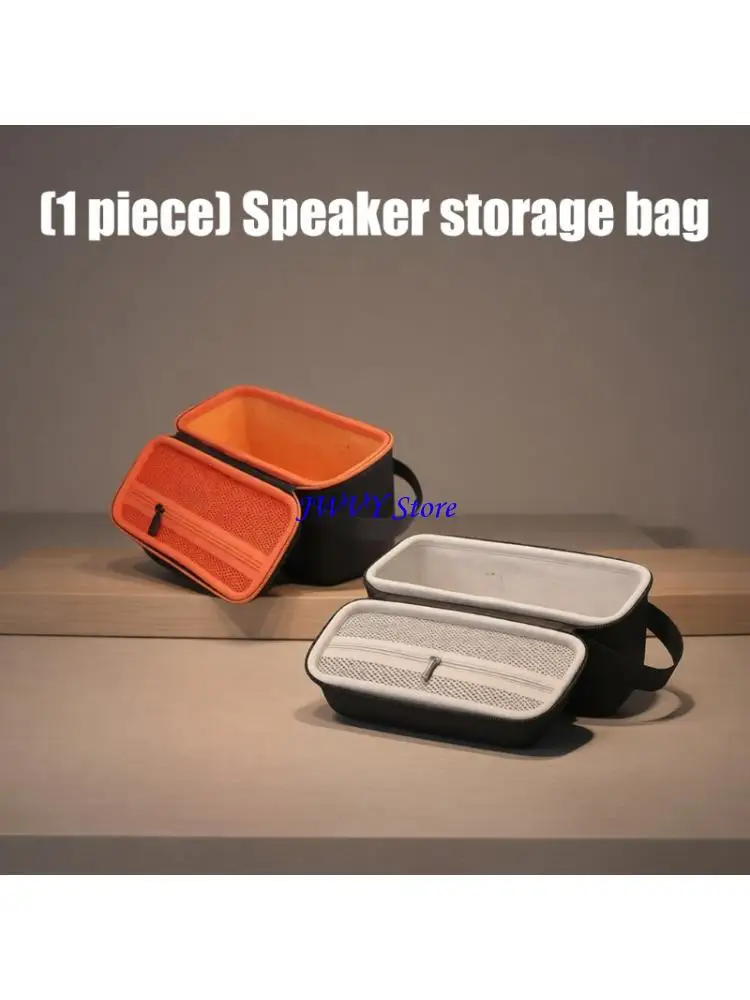 

573A EVA Protective Case for Portable Speakers Shockproof Design Customize Fit AntiScratch for Safety Travel