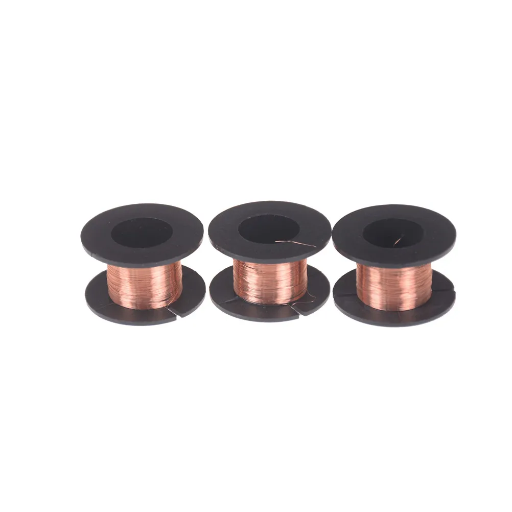 11M Enameled Copper Wire 0.1mm Diameter Varnished DIY Motor Rotor Winding Wire for Home Improvement