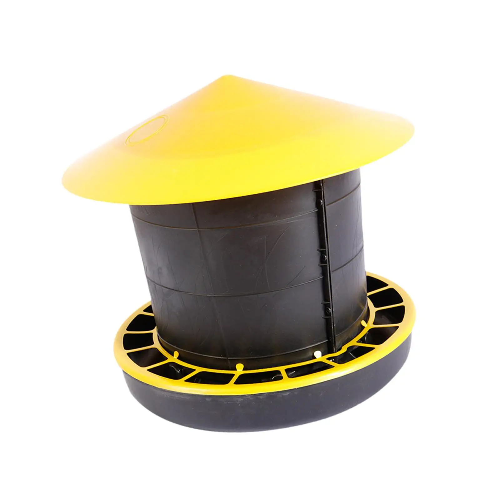 

Chicken Feeder Backyard Large Capacity Farm Goose Feeder Poultry feed Bucket Bird Feeding Bucket for Duck Pigeon Chook Hen Quail