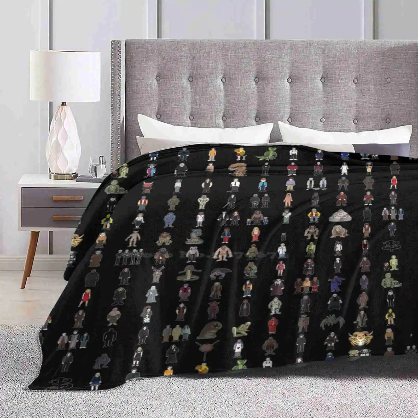 Btvs-Mini Monsters Complete Series Trend Style Funny Fashion Soft Throw Blanket Btvs Buffy The Vampire Summers Joss Whedon Oz