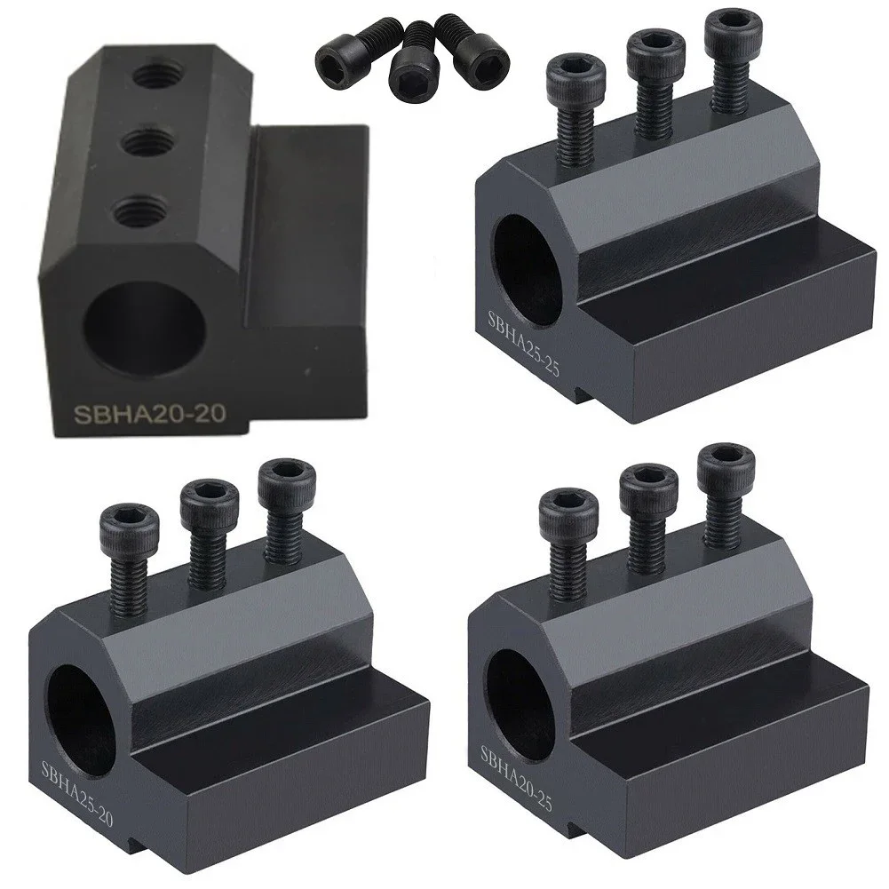 

Vacuum Quench Hardened Tool Post Holder for Lathe CNC 20mm 25mm 32mm 40mm Straight Shank Long lasting Durability