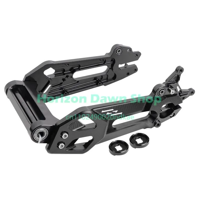 No. 9 E series flat fork modified N/M series ultra-thick upgraded aluminum alloy CNC rear flat fork