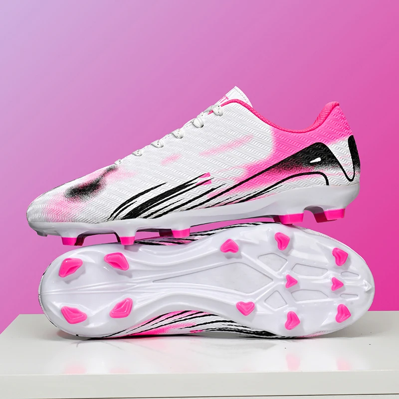 

New Men Football Boots Non-Slip Soccer Shoes Futsal High-quality Grass Cleats Sneakers High-top Match Indoor Hot-selling Outdoor