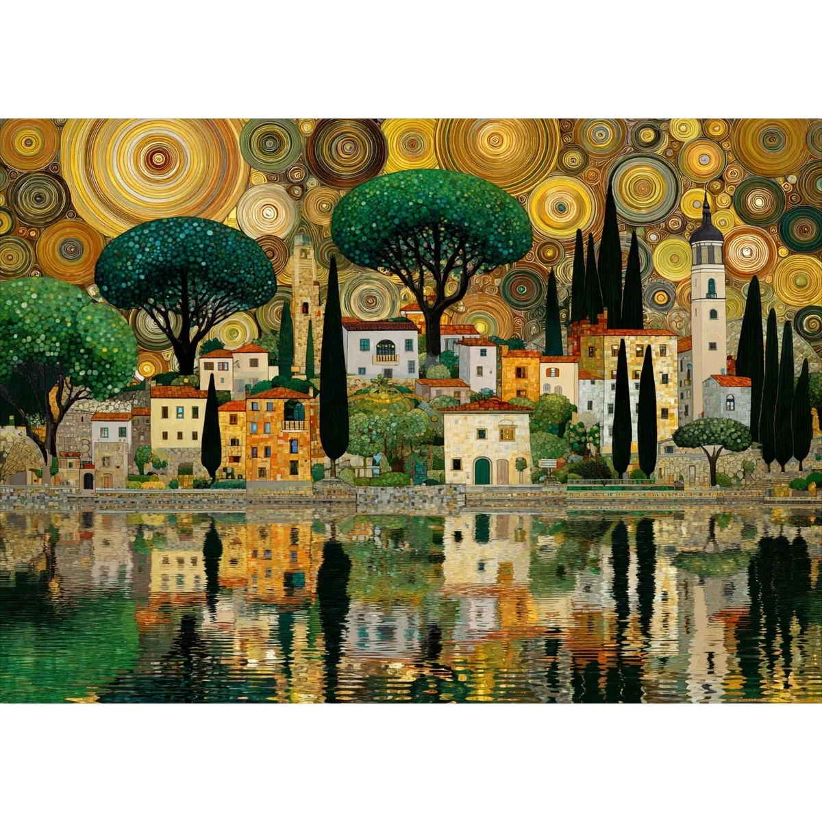 quebra-cabecas-de-500-1000-1200-2000-pecas-uma-vibrante-comunidade-a-beira-do-lago-quebra-cabecas-decoracao-moderna-para-casa-presente-adequado-para-iniciantes
