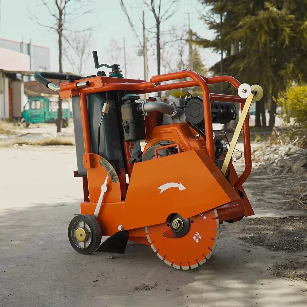 Image 4: Machine de découpe de route d'asphalte portative de scie de route de sol de sortie