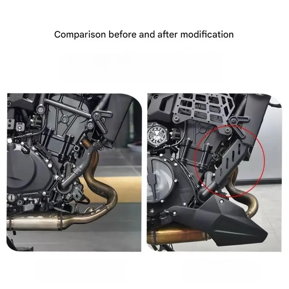 

For Eliminator 500 Motorcycle Stainless Steel Radiator Hose Guard Cover Engine Water Pipe Protector Modification Parts