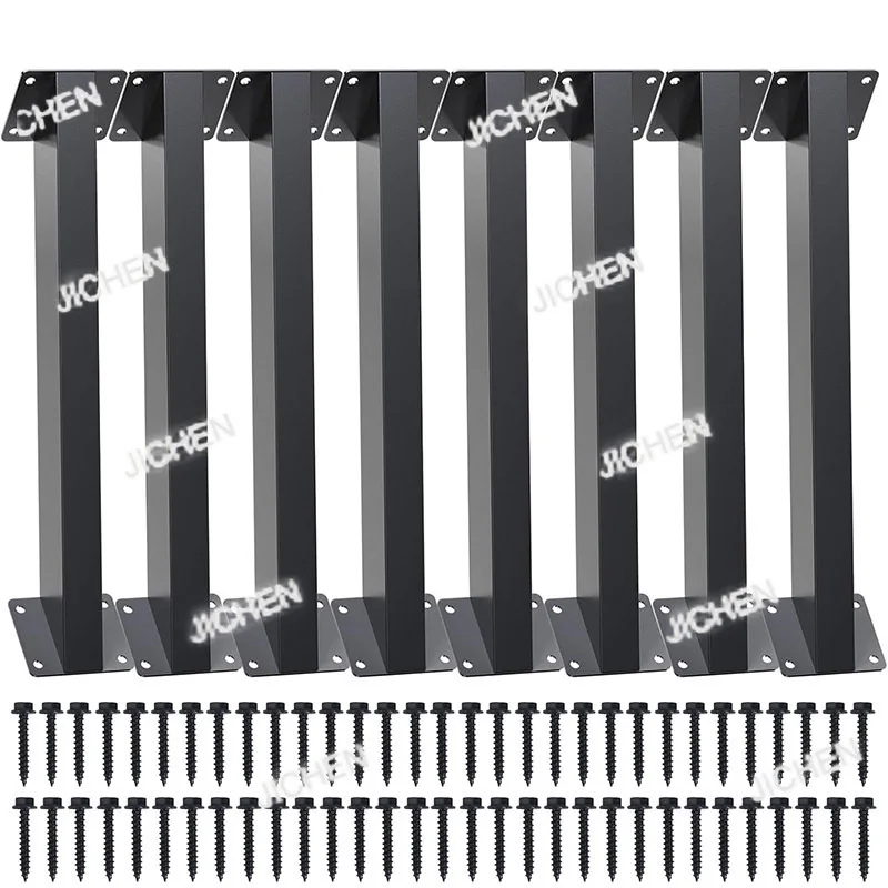 

Кронштейн для беседки XJC, набор косых опорных стержней, деревянная колонна, треугольная уличная беседка, сталь и дерево в сочетании с фурнитурой