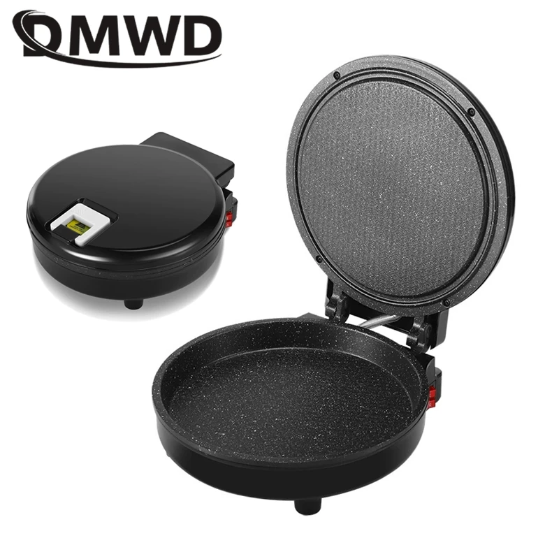 Sartén multieléctrica para hacer pasteles, placa caliente, parrilla para barbacoa, calefacción de doble cara, plancha para sándwich, Pizza, panqueques, crepé, horno para hornear, olla de cocina