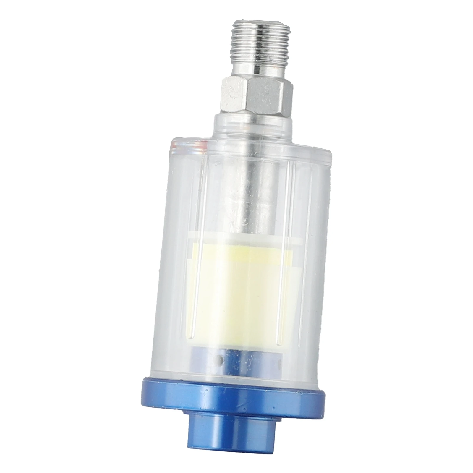 Air Filter Oil-Water Separator 0.3 Filter Blue & Transparent Manual Drainage No Electricity Required Air Filter