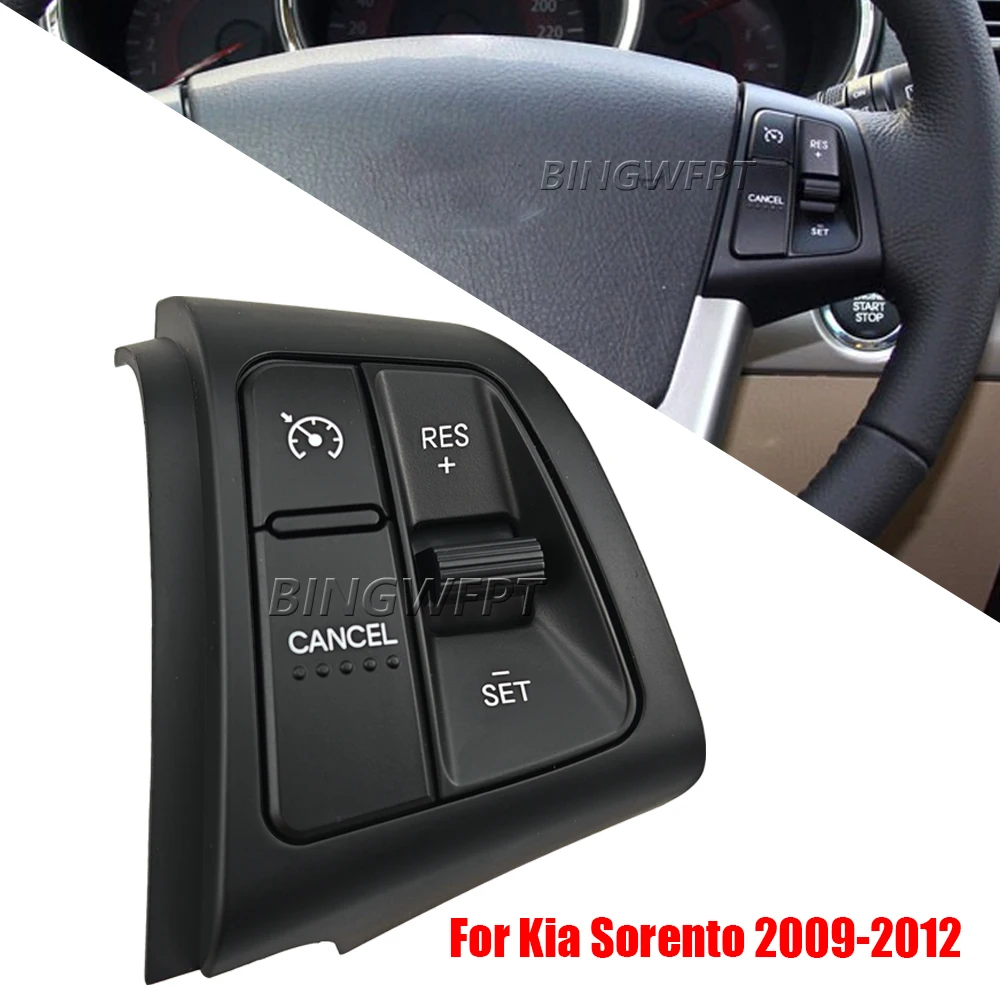 For Kia Sorento 2009-2012 Multi-function Steering Wheel Button Volume Adjustment Cruise Fixed Speed OEM 96700-2P000 96710-2P000