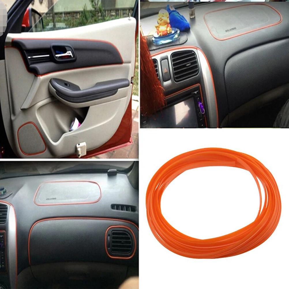 

5M Car Decorative Trim Strip Easy Installation Premium Quality Environmental Protection Super Elasticity beautify car interior