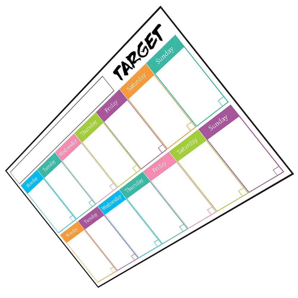 

Notepads Sticker Decorate Refrigerator Dry Erase Calendar Whiteboard Stickers Adhesive