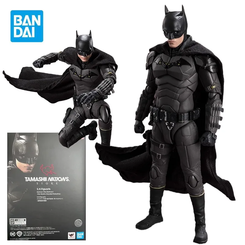 

BANDAI S.H.Figuarts TNT Tamashii Nations Store BATMAN Роберт Паттинсон Фигурки Пластиковые игрушки Mdoel для мальчиков Подарки для мальчиков