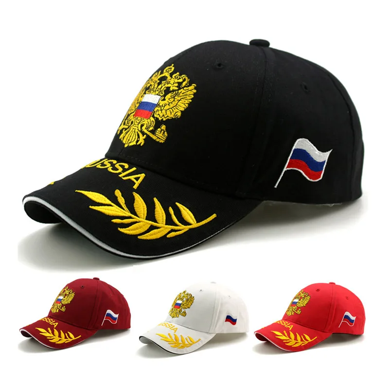 Doitbest rosyjskie czapki baseballowe kapelusz słońce dla kobiet mężczyzn haft rosja pani czapka typu Snapback sporty letnie Outdoor Hombre Gorras