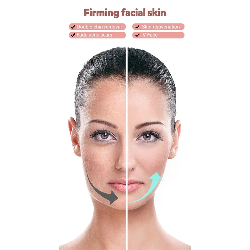 

Facial Beauty Enhancer With Massage Lifting, Hot Compress For Double Chin Firming - V Face Slimming Instrument