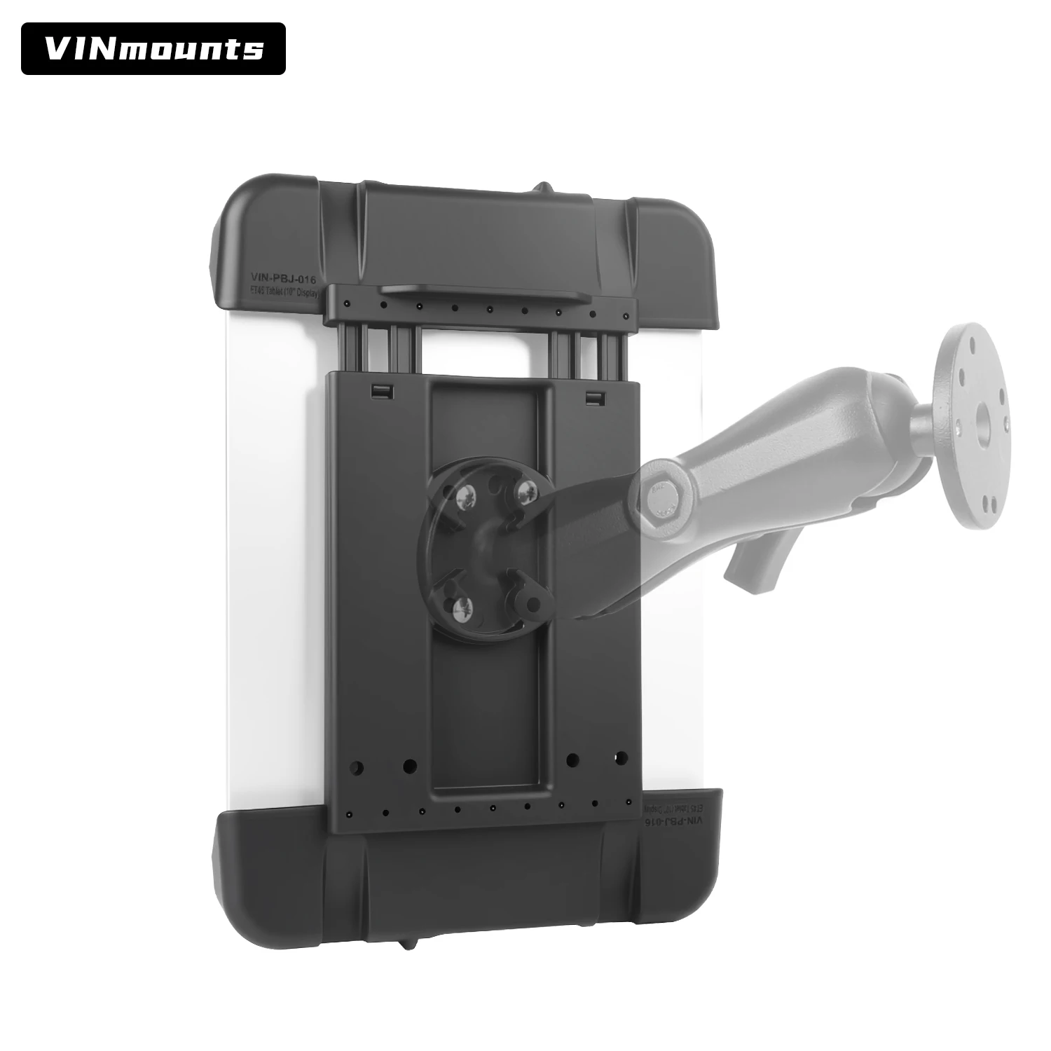 

VIN Mounted Industrial Lockable Flat Bracket 8-inch, Compatible with Samsung Galaxy Tab A7 Lite, Huawei MediaPad, Lenovo M10
