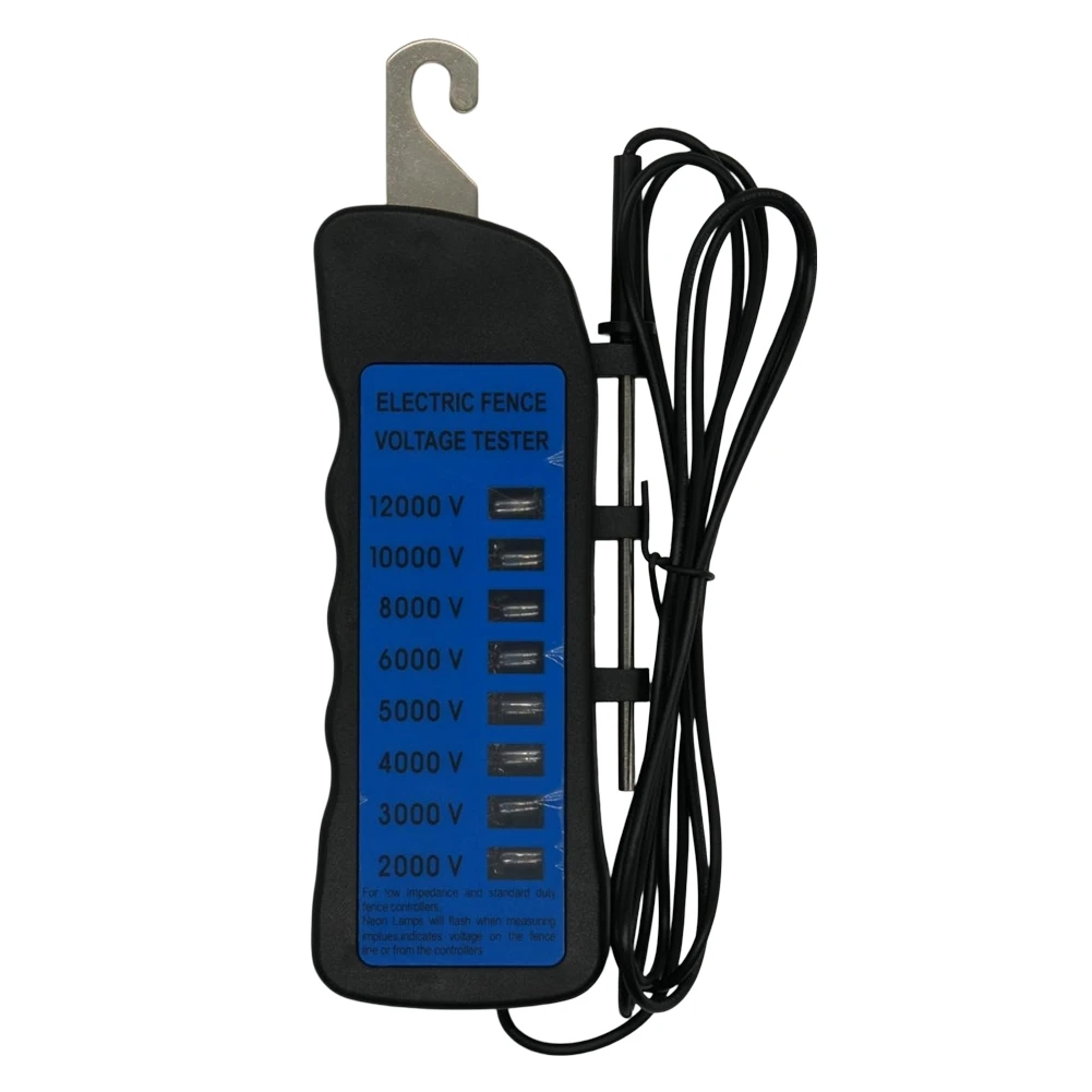 

12KV Fence Tester Electronic Fence Tester ABS Material Construction Cold Weather Resistant 12KV Fence Voltage Measurement