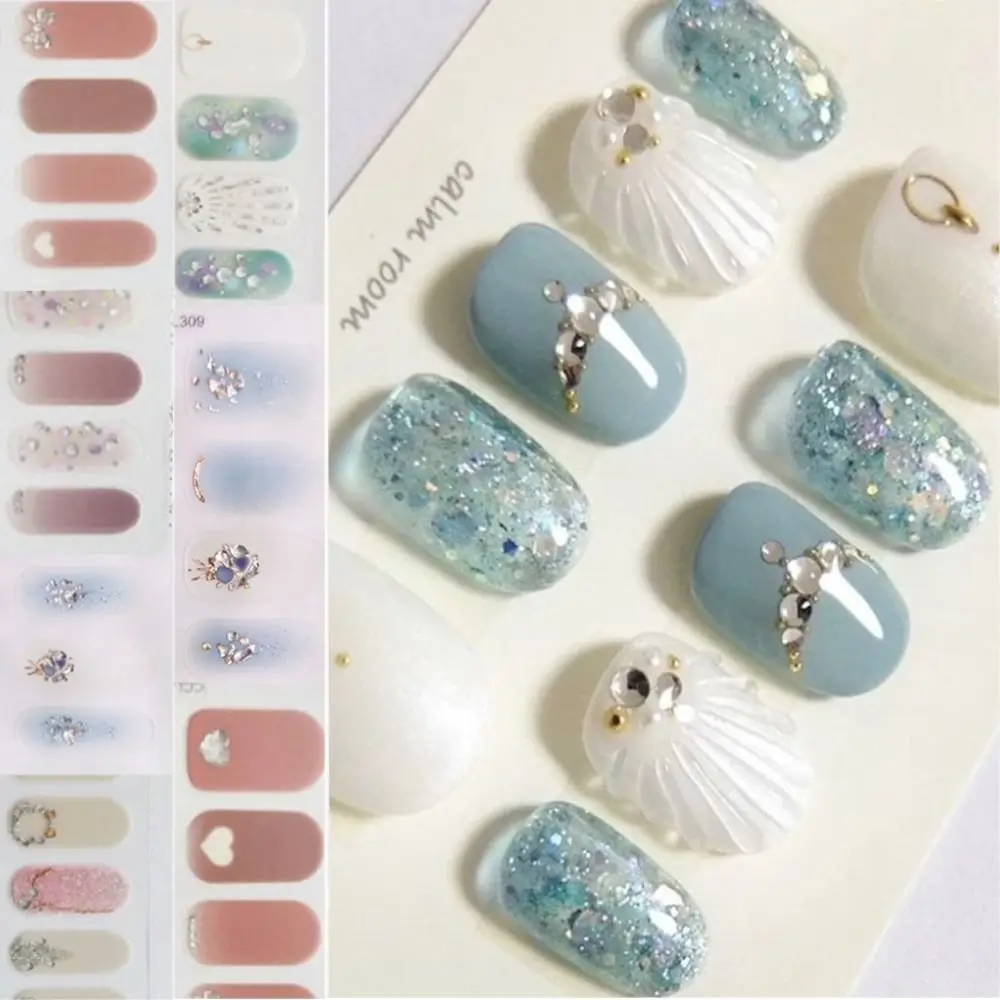 

DIY Self-adhesive Waterproof Flower Design Nail Art Decals Nail Varnish Film Manicure Decoration Nail Stickers