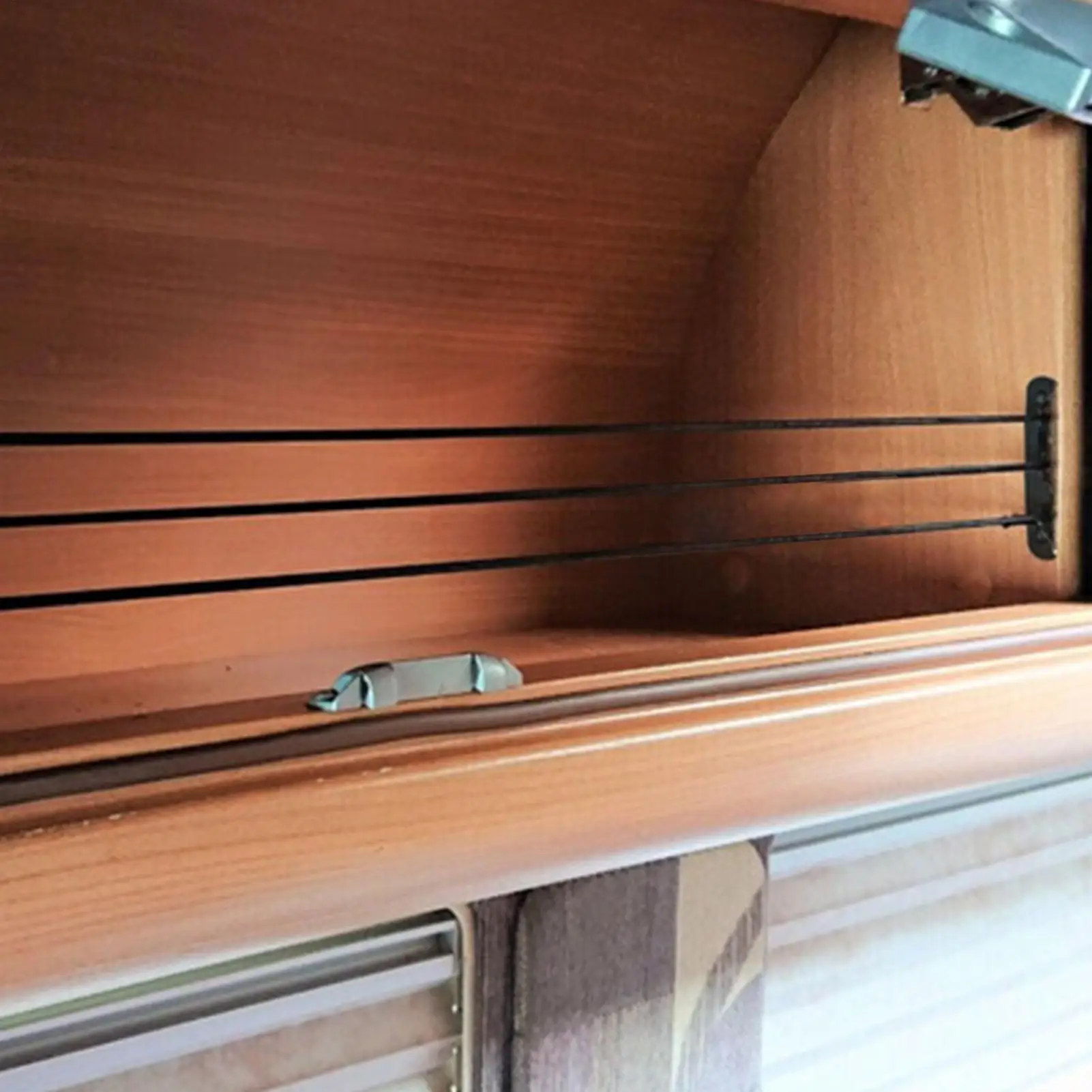 

Забор для шкафа на колесах без падения, натяжной трос для хранения на колесах, забор для приключений, путешествий на колесах, должен иметь кронштейны из нержавеющей стали