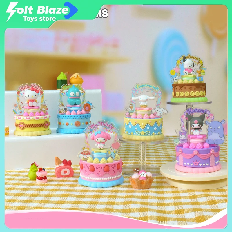 

Sanrio Sweet Find Bakery Series слепая коробка с подсветкой Hello Kitty аниме фигурка модные игрушки Коллекционная загадочная коробка детские игрушки ПОДАРОК