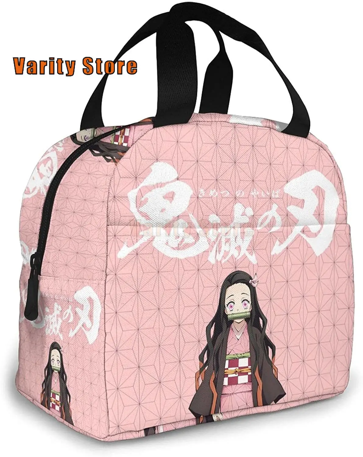 Anime Lunch Bag Cute girl Tote Meal Bag Reusable Insulated Portable Anime Lunch Box For Women Mens Boy Girl Work School Picnic