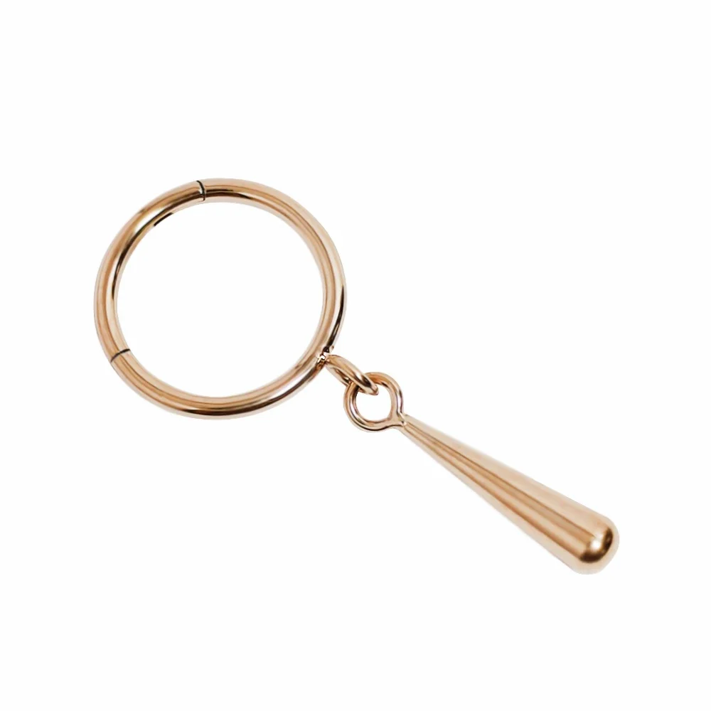 F136 Titanium Piercing Cartilage Nose Ring