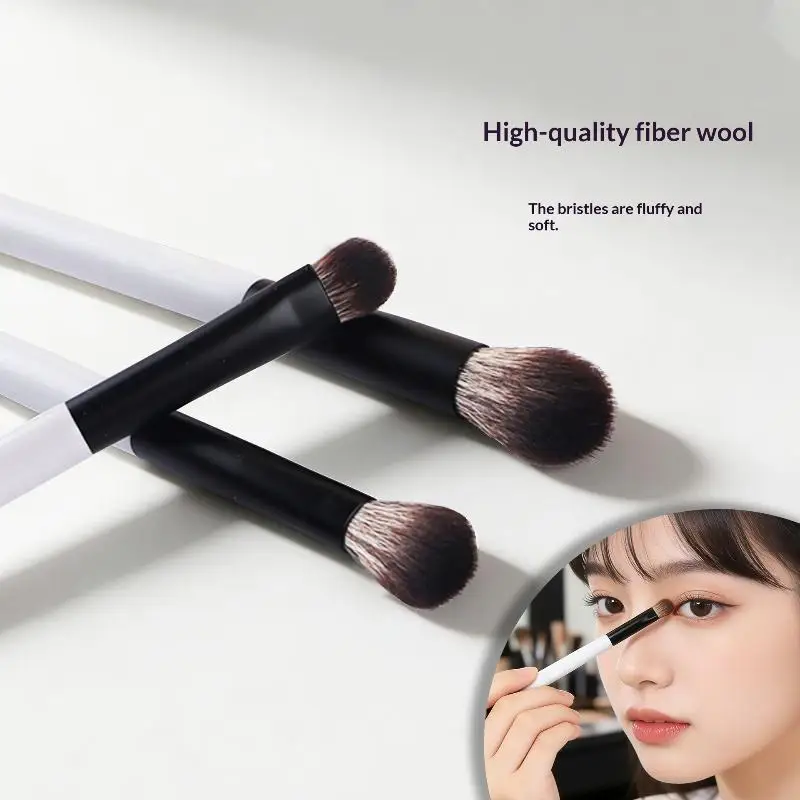 1/3Pcs Dual-Ended Contour Makeup Brush Dual Use Foundation Powder Blush Brushes for Daily Beauty Makeup Demands